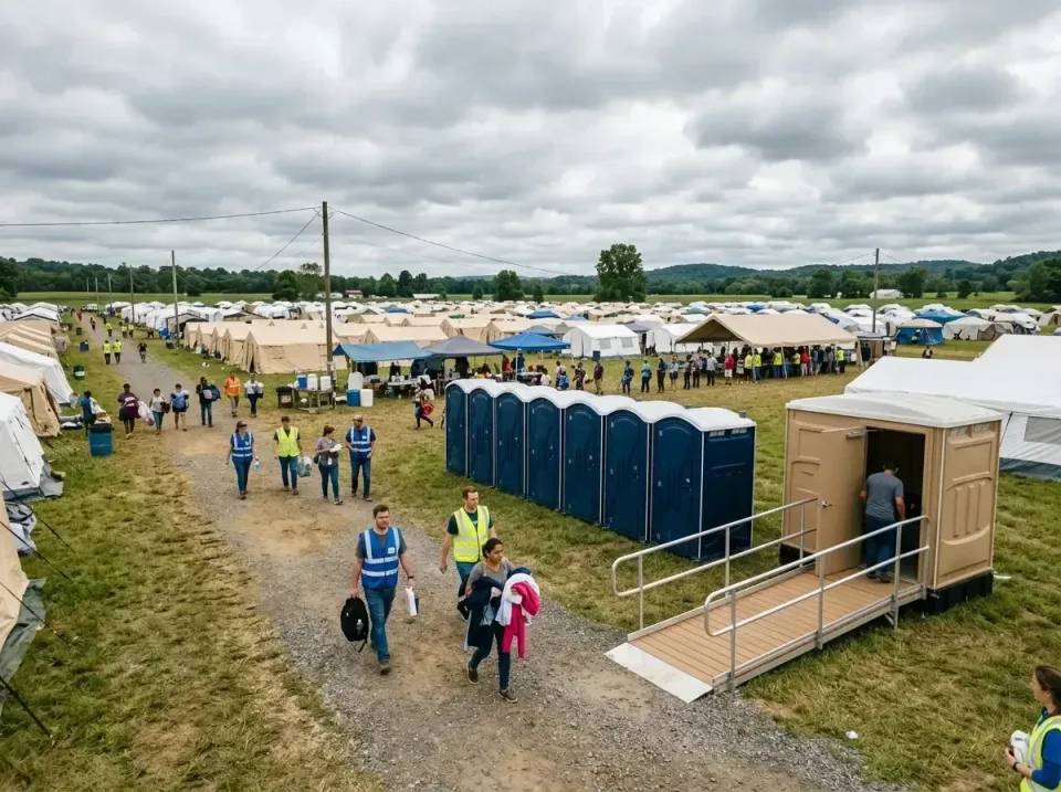 disaster-relief-camp-restrooms-010 — frequently asked questions, Dumpster & Portable Bathrooms Rental in Euharlee, GA